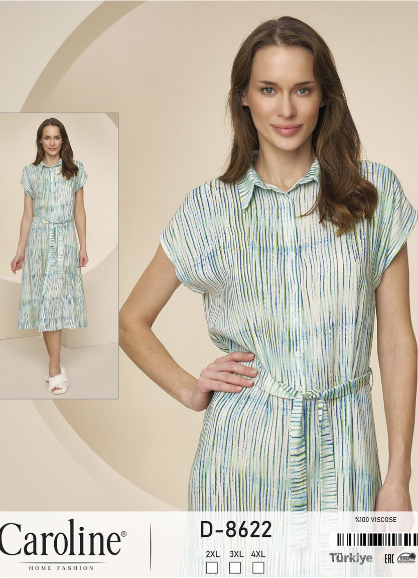 Caroline D-8622 Dress (2XL+3XL+4XL) — direct Turkish factory supply