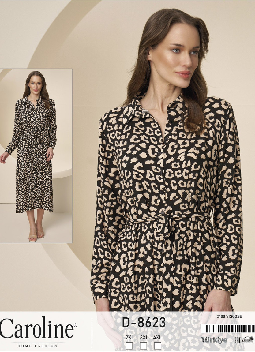 Caroline D-8623 Dress (2XL+3XL+4XL) — wholesale from Turkey
