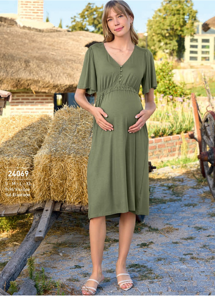 Monamise 24069 Nightdress (S+M+L+XL) — Turkish textile wholesale