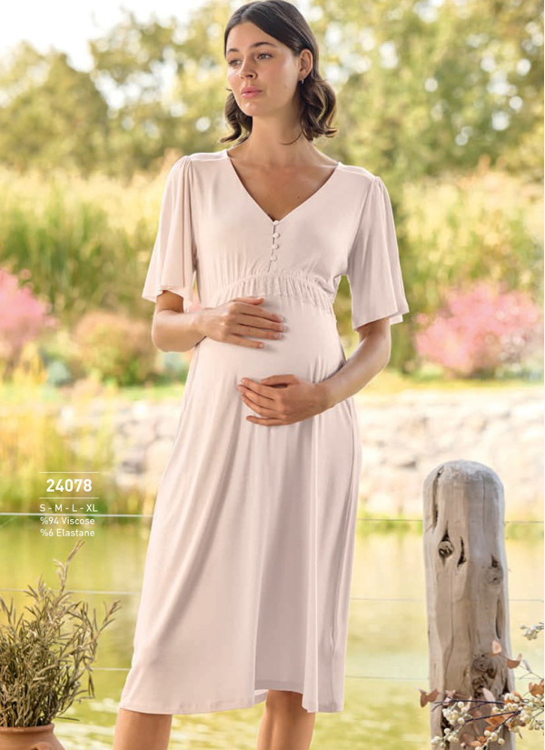 Monamise 24078 Nightdress (S) — direct Turkish factory supply