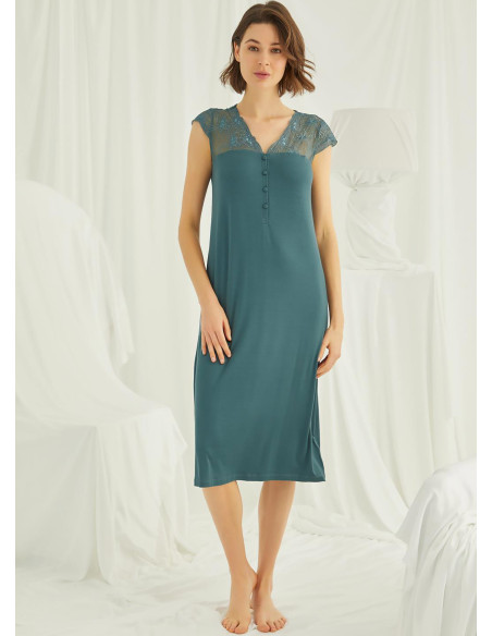 Monamise 19304 Nightdress (L+XL+2XL+3XL) — direct Turkish factory supply