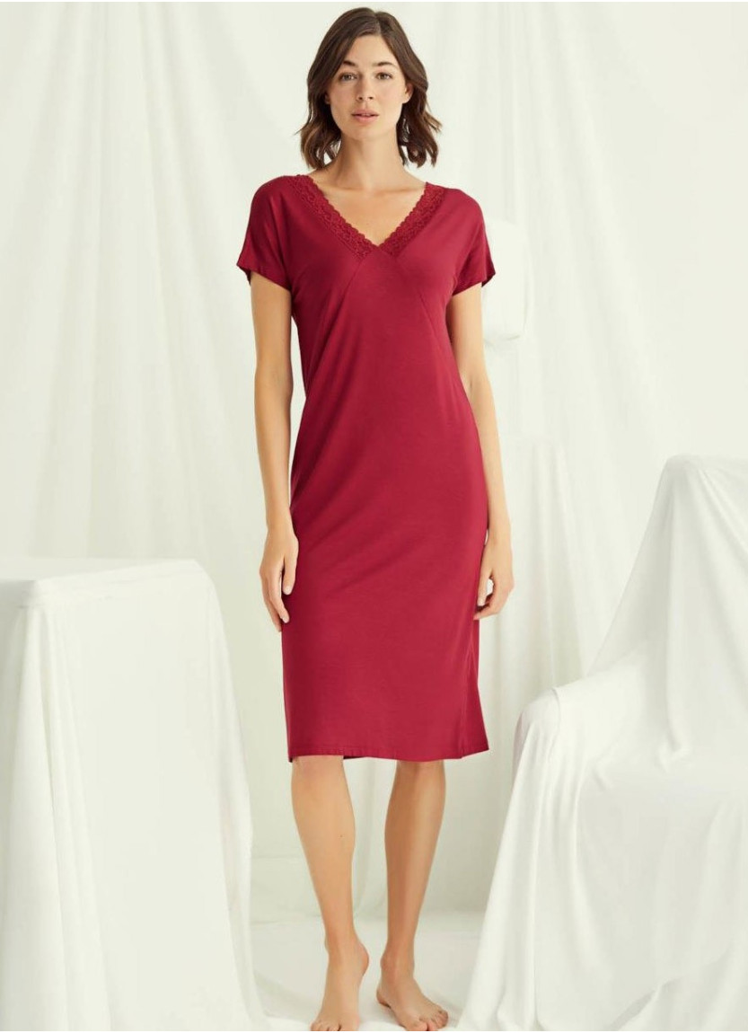 Ночная Сорочка (S+M+L+XL+2XL+3XL) MONAMISE Monamise 18518 — оптом от турецкой фабрики