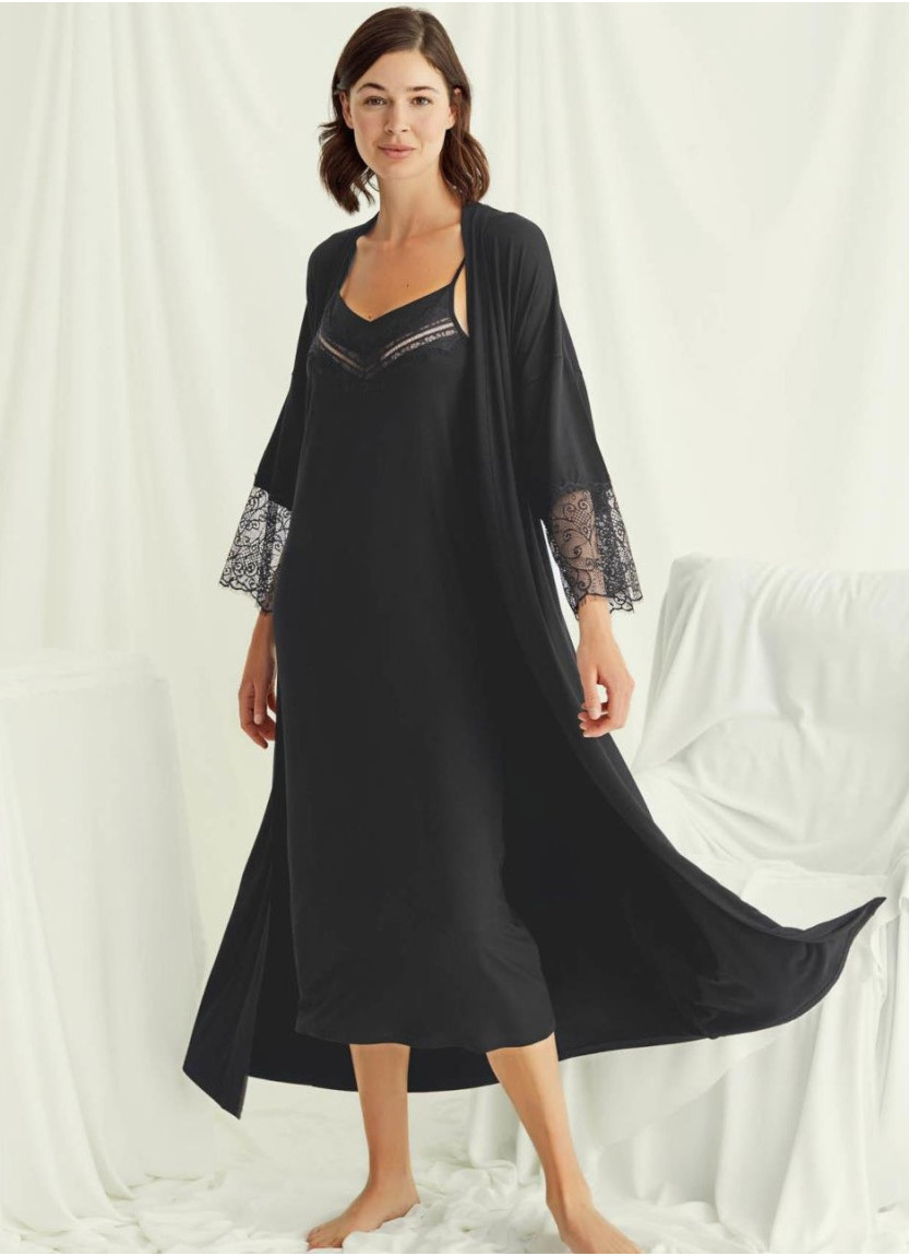 Monamise 18507 Robe Set (S+M+L+XL+2XL+3XL) — direct Turkish factory supply