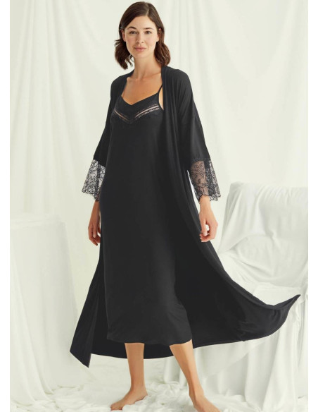 Monamise 18507 Robe Set (S+M+L+XL+2XL+3XL) — direct Turkish factory supply