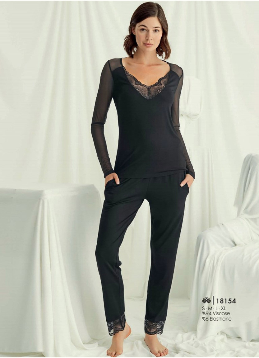Женский Комплект с Брюками (S+M+L+XL) MONAMISE Monamise 18154 — прямые поставки из Турции