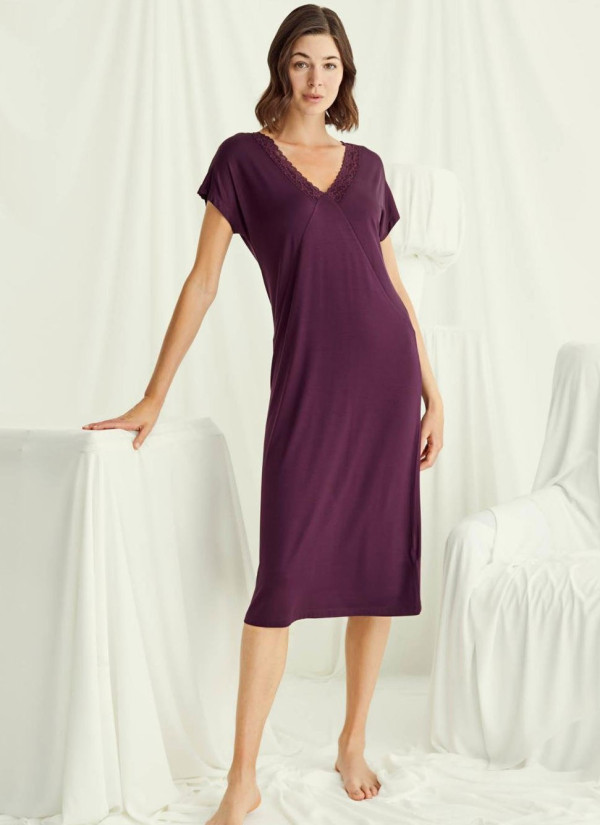 Monamise 18500 Nightdress (S+M+3XL) — Turkish factory wholesale