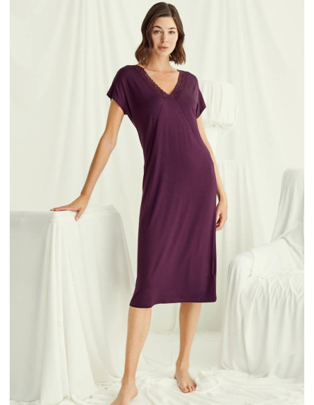 Monamise 18500 Nightdress (S+M+3XL) — Turkish factory wholesale