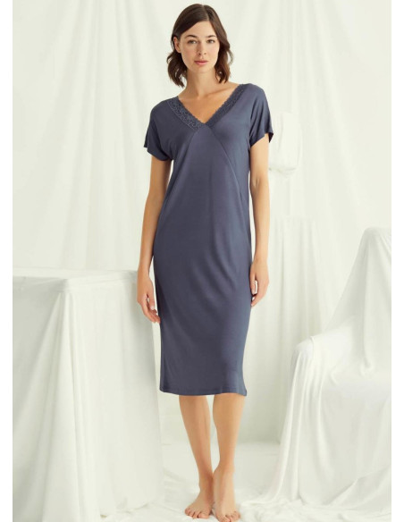 Monamise 18503 Nightdress (S+M+L+XL+2XL+3XL) — Turkish textile wholesale