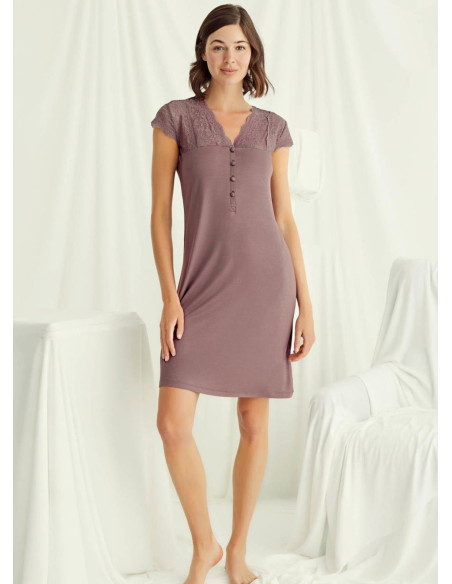 Ночная Сорочка (S+M+L+XL) MONAMISE Monamise 18510 — купить оптом из Турции