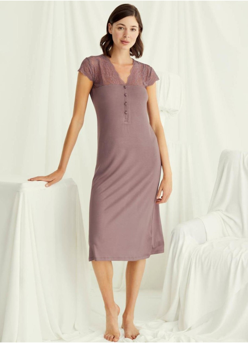Monamise 18511 Nightdress (S+M+L+XL+2XL+3XL) — Turkish textile wholesale