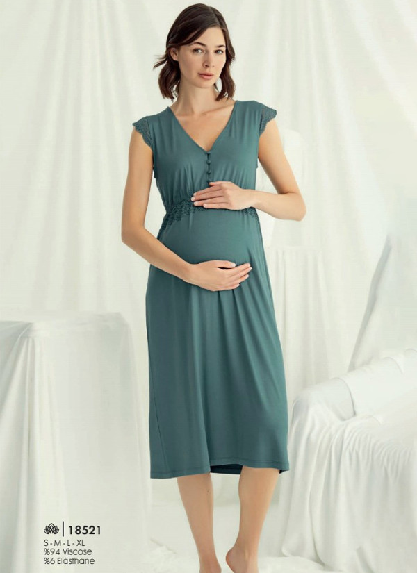 Monamise 18521 Nightdress (S+M+L+XL) — Istanbul wholesale supplier
