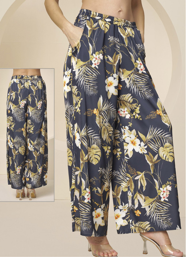 Брюки Летние Женские (M+L+XL) Caroline S-5107 — оптом для магазинов и бутиков