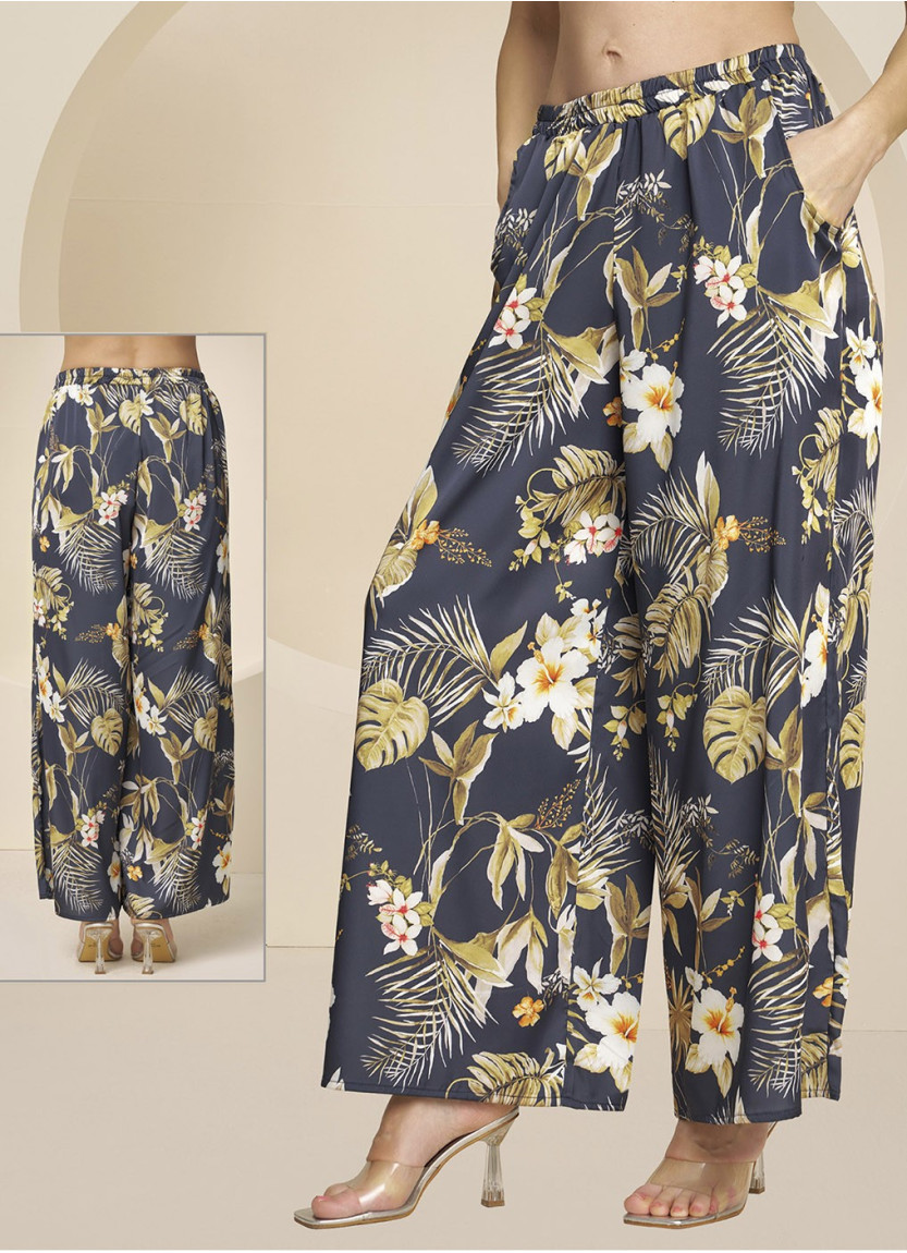 Caroline S-5207 Оптом Турция Фабрика Брюки Летние Женские (2XL+3XL+4XL) Caroline S-5207 Купить Оптом с Турции