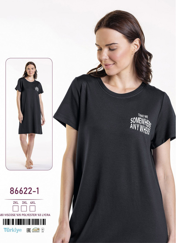 Caroline 86622-1 Tunic (2XL+3XL+4XL) — direct Turkish factory supply