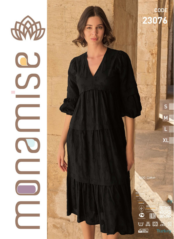 Monamise 23076 Dress (S+M+L+XL) — factory-direct from Turkey