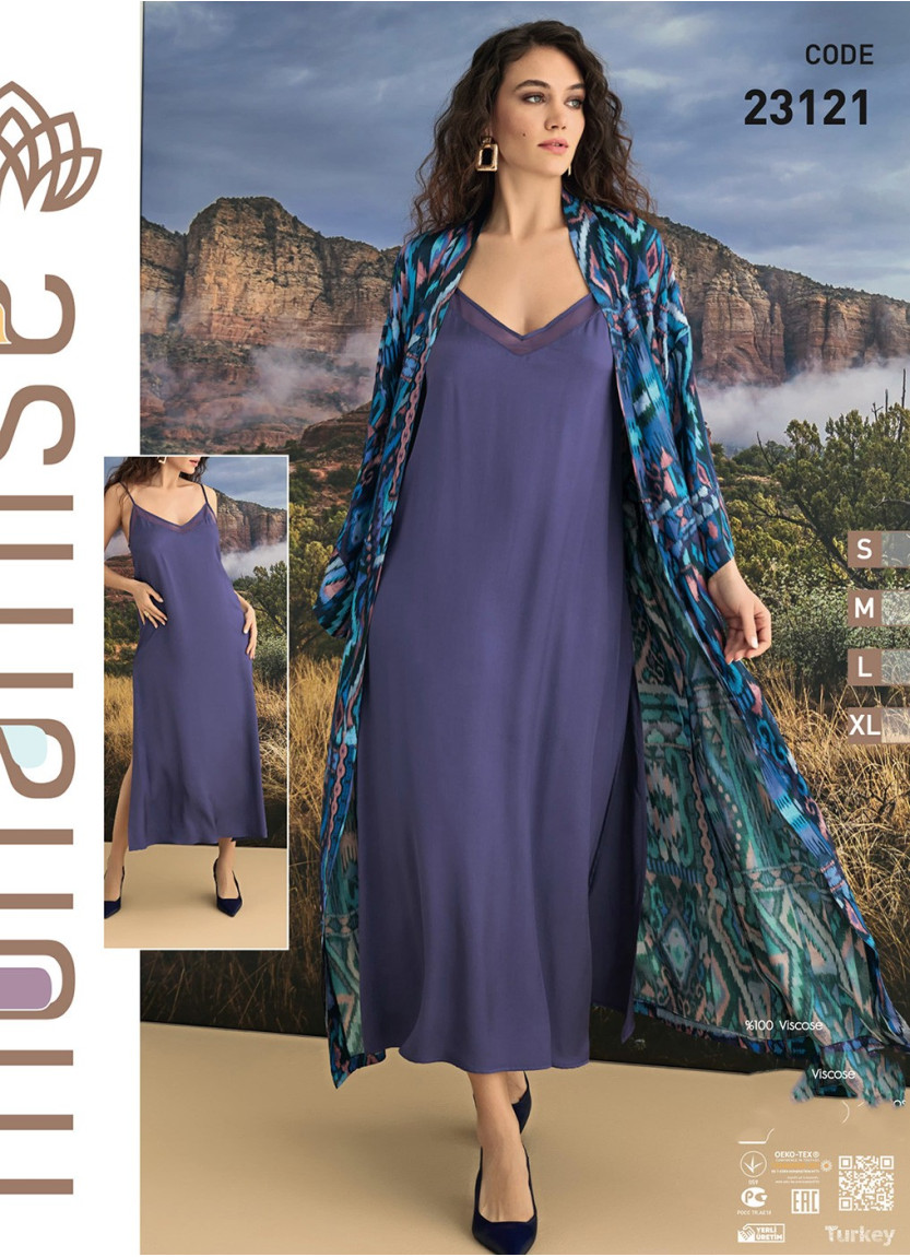 Monamise 23121 Robe Set (XL) — wholesale from Turkey