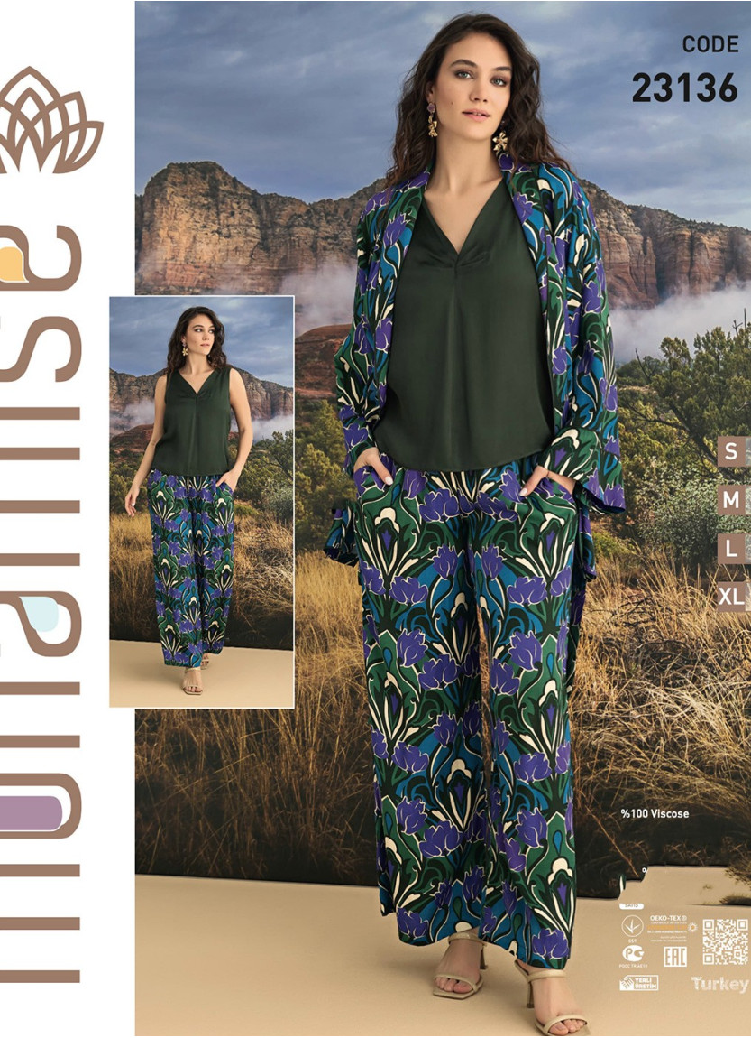 Комплект с Брюками 3-KA (S+M+L+XL) MONAMISE Monamise 23136 — оптом для магазинов и бутиков