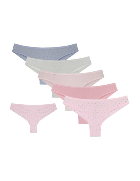 Donella 401208 Assorted 10-Pack Women's Briefs — Turkey wholesale collection
