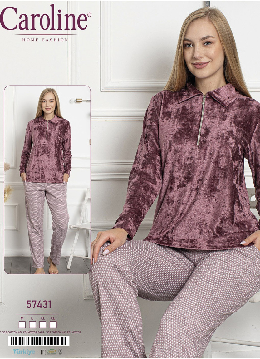 Комплект с Брюками M+L+XL+XL Caroline 57400 Caroline 57431 — купить оптом со Стамбула
