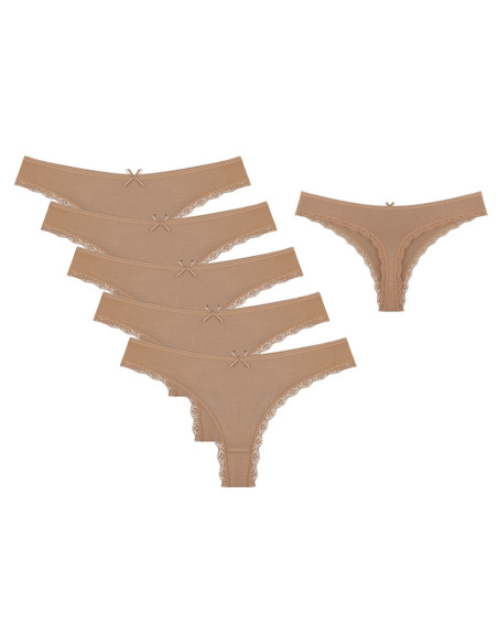 Donella 2495T 10-Pack Women's Briefs — factory-direct from Turkey