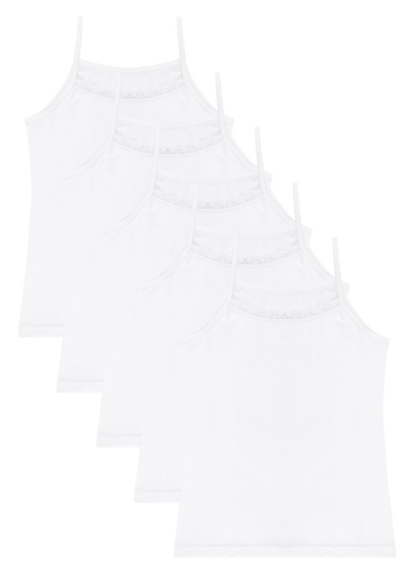 Donella 4342 10-Pack Girls' Tank Top — Turkish textile wholesale