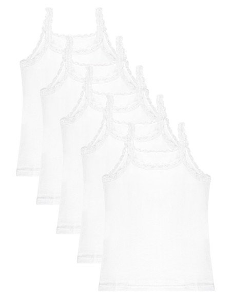 Donella 4342D1 10-Pack Girls' Tank Top — Turkey wholesale collection