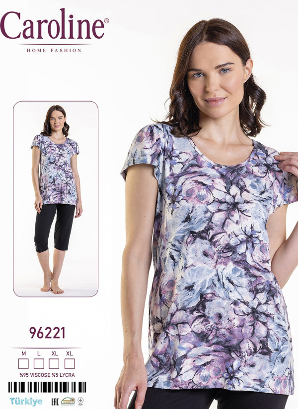 Caroline 96221 Capri Homewear Set (M+L+XL+XL) — Istanbul wholesale supplier