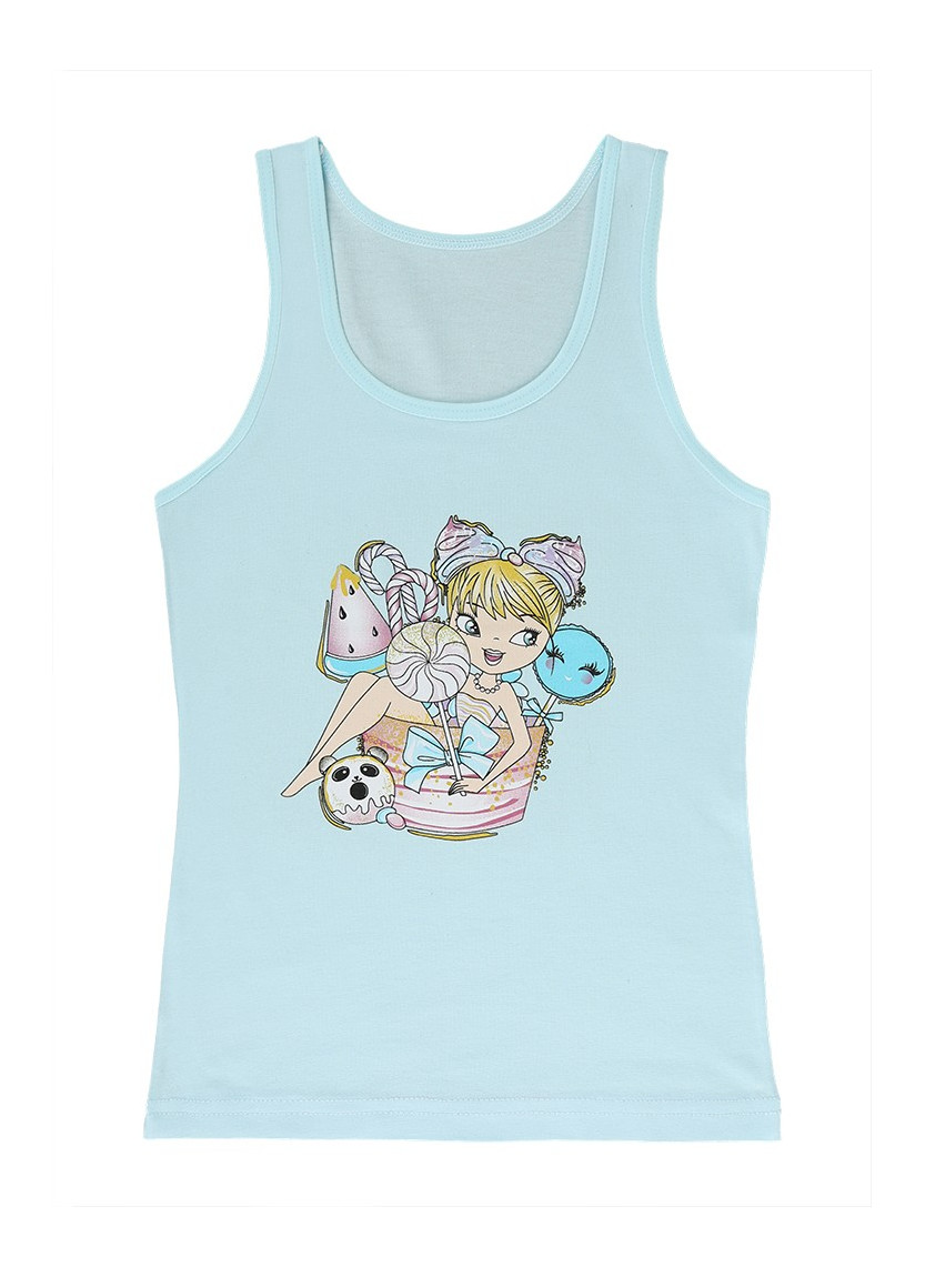 Donella 4911Y36 Assorted 10-Pack Girls' Tank Top — Turkey wholesale collection