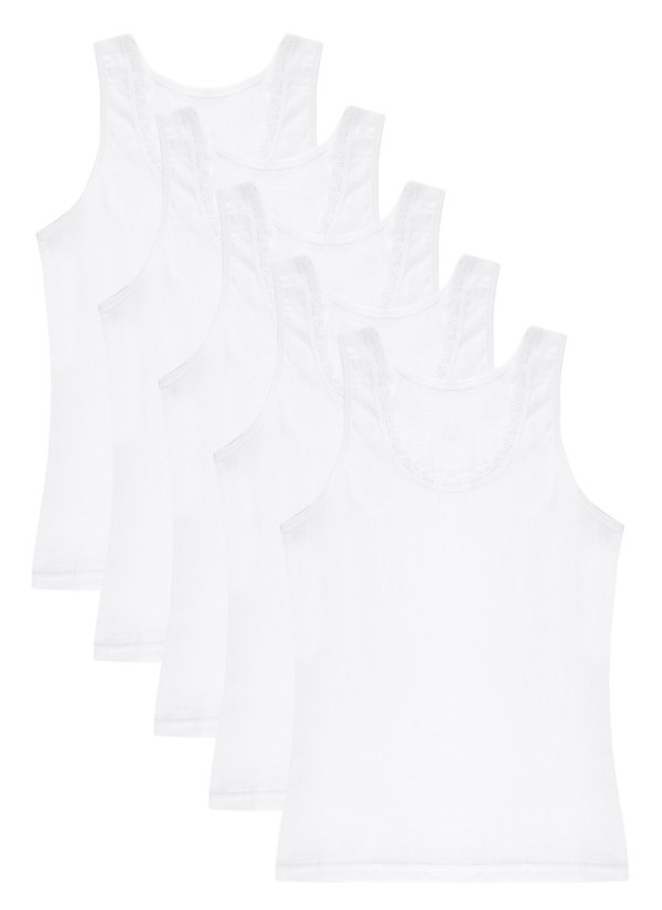 Donella 4942 10-Pack Girls' Tank Top — Turkey wholesale collection