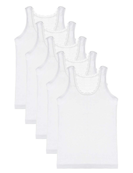 Donella 4950 10-Pack Girls' Tank Top — wholesale from Turkey