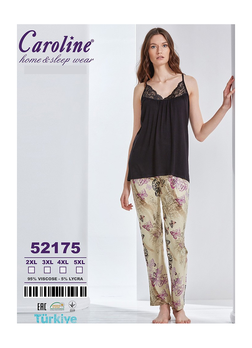 Caroline 52175 Pants Homewear Set (2XL+3XL+4XL+5XL) — wholesale for boutiques