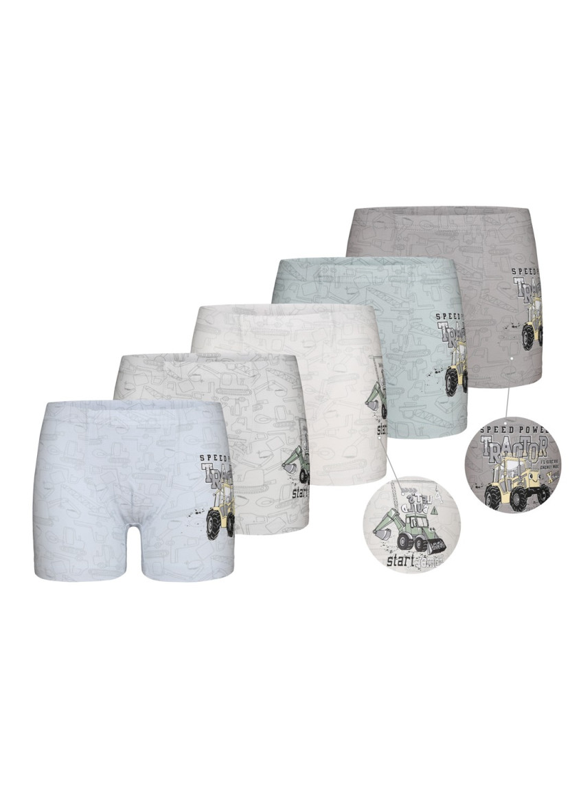 Donella 7581B5 Assorted 10-Pack Boys' Boxer Briefs — Turkey wholesale collection