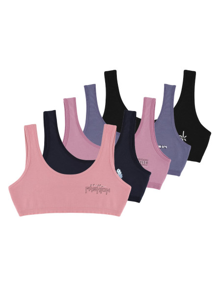 Donella 6071PB17 Assorted 10-Pack Bra — wholesale for boutiques