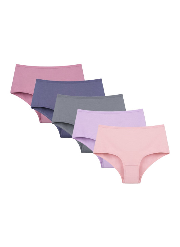 Donella 0671PD2 Assorted 10-Pack Women's Briefs — Turkish factory wholesale