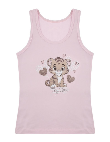 Donella 4971PB11 Assorted 10-Pack Girls' Tank Top — Turkey wholesale collection