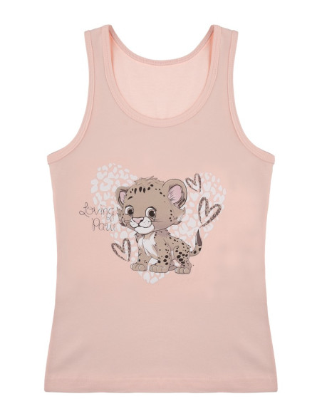 Donella 4971PB11 Assorted 10-Pack Girls' Tank Top — Turkish factory wholesale