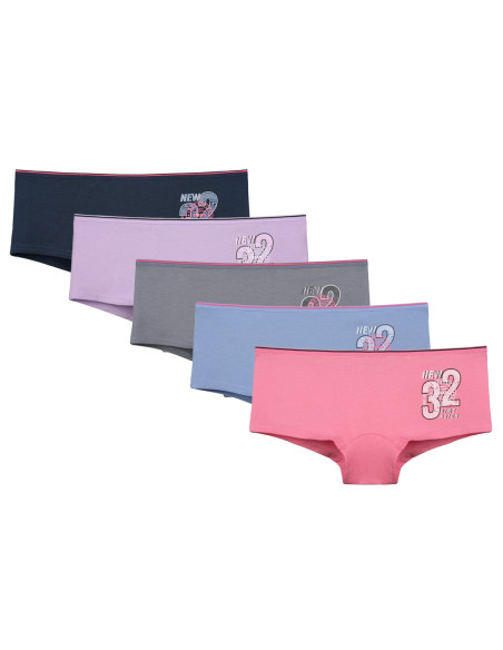Donella 5771PB21 Assorted 10-Pack Girls' Briefs — Turkish factory wholesale