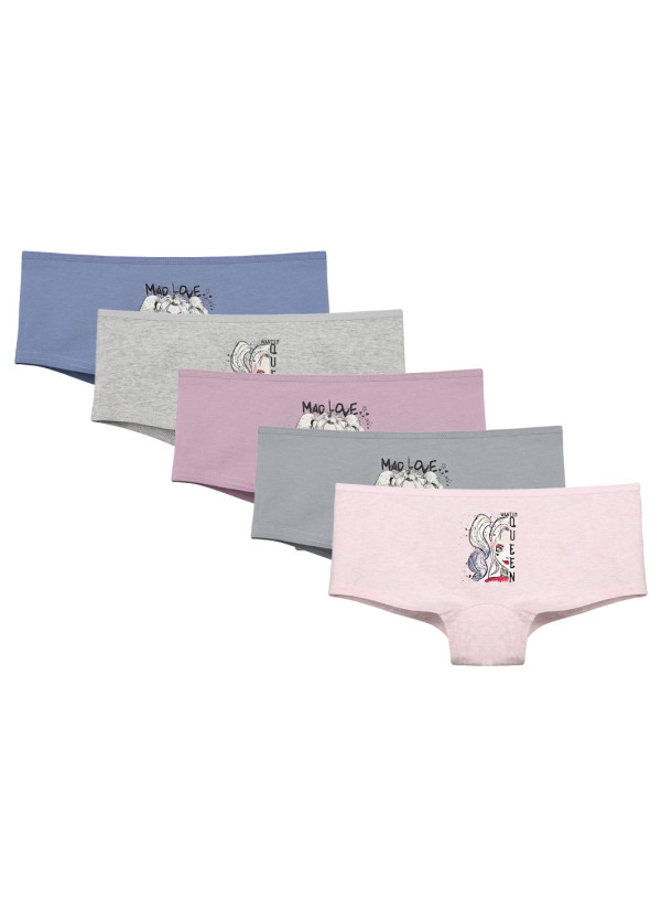 Donella 5771PB5 Assorted 10-Pack Girls' Briefs — direct Turkish factory supply