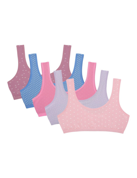 Donella 608109 Assorted 10-Pack Bra — Turkish factory wholesale