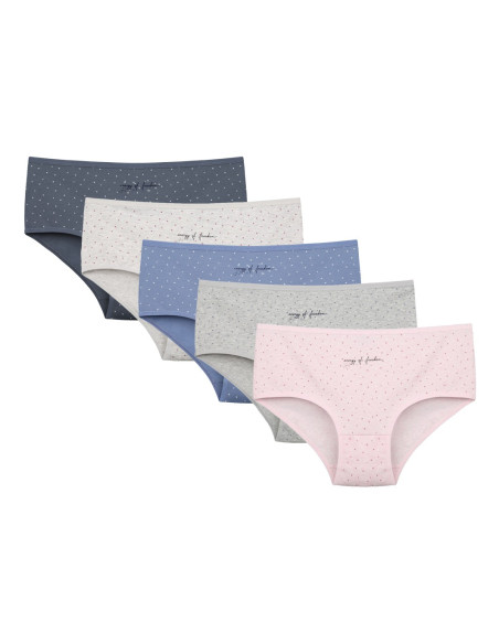 Donella 2581B7 Assorted 10-Pack Women's Briefs — wholesale for boutiques