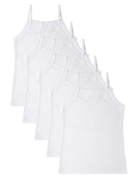 Donella 4342D4 10-Pack Girls' Tank Top — Turkish factory wholesale