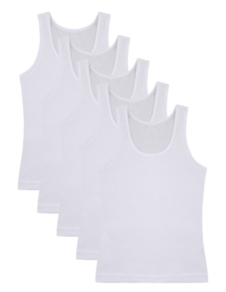 Donella 4971 10-Pack Girls' Tank Top — factory-direct from Turkey