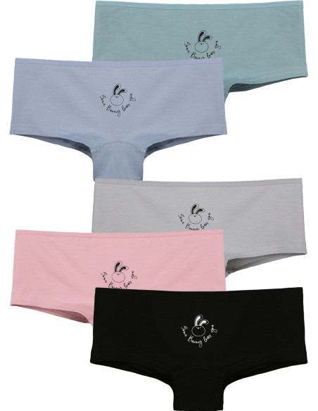 Donella 5771PB7 Assorted 10-Pack Girls' Briefs — Turkish textile wholesale