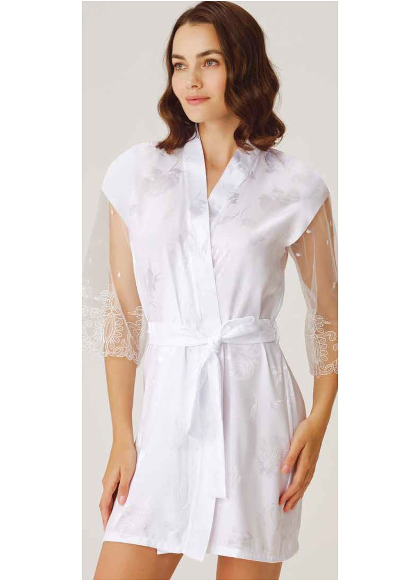 Anil 5784 WHITE Women's Robe — Turkey wholesale collection