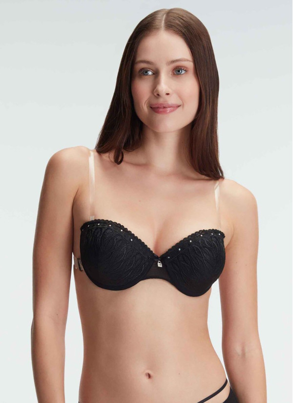 Anil 3804 BLACK Bra — direct Turkish factory supply
