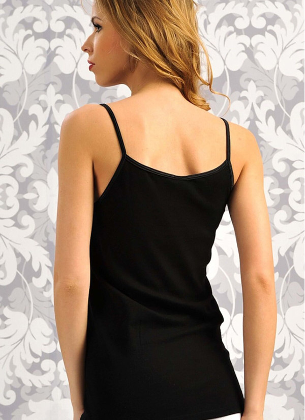 Anil 8547 BLACK Tank Top — factory-direct from Turkey 2