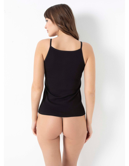 Anil 8554 BLACK Tank Top — wholesale from Turkey