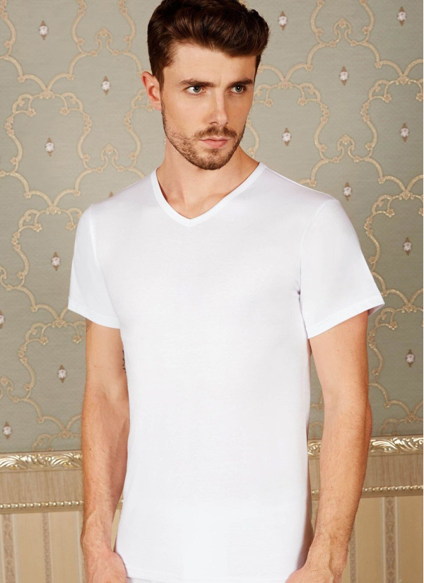 Anil 0316 WHITE Tank Top — Turkish textile wholesale