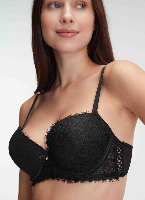 Anil 4838 BLACK Bra and Briefs Set — Turkey wholesale collection 2
