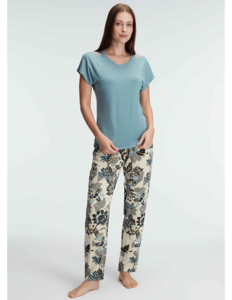 Anil 9866 Pants Homewear Set — direct Turkish factory supply